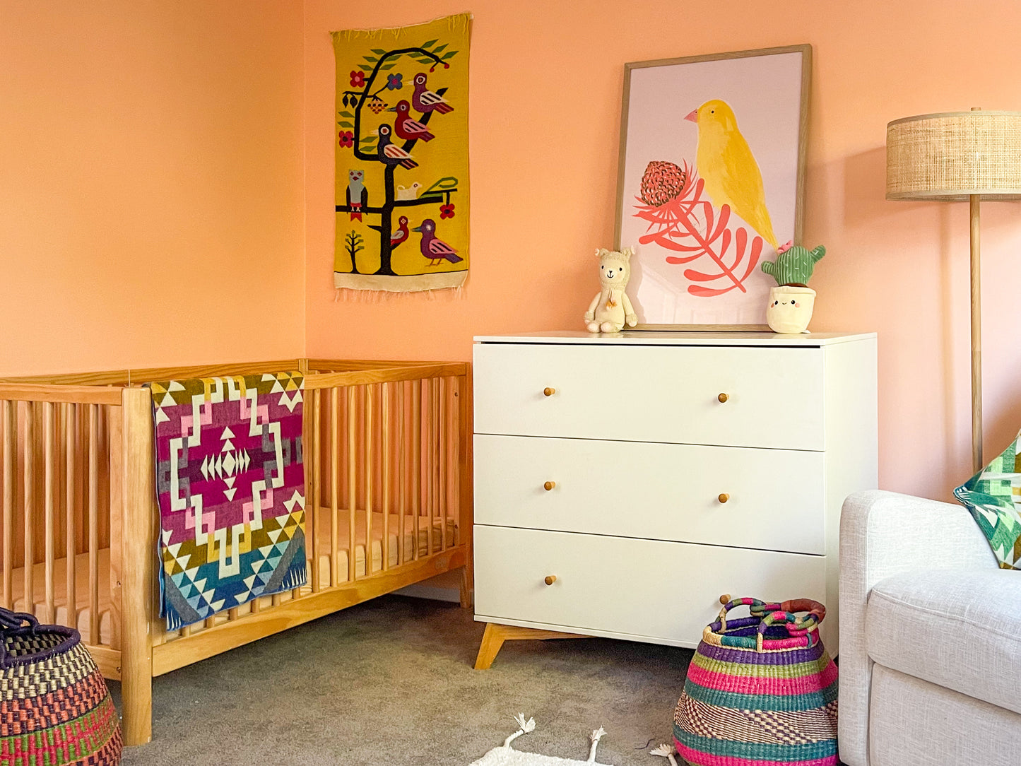 Serenity Magenta Blanket