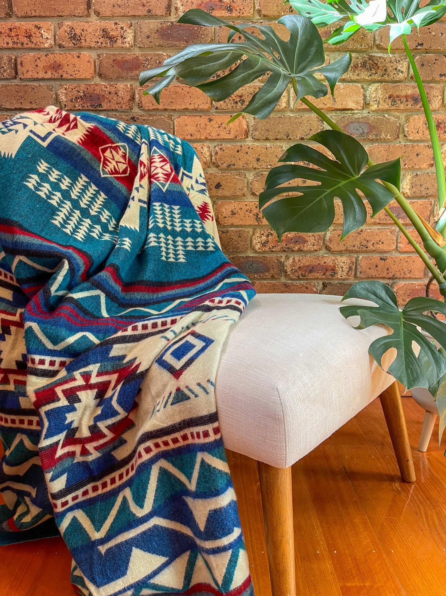 La Cruz Azul Blanket