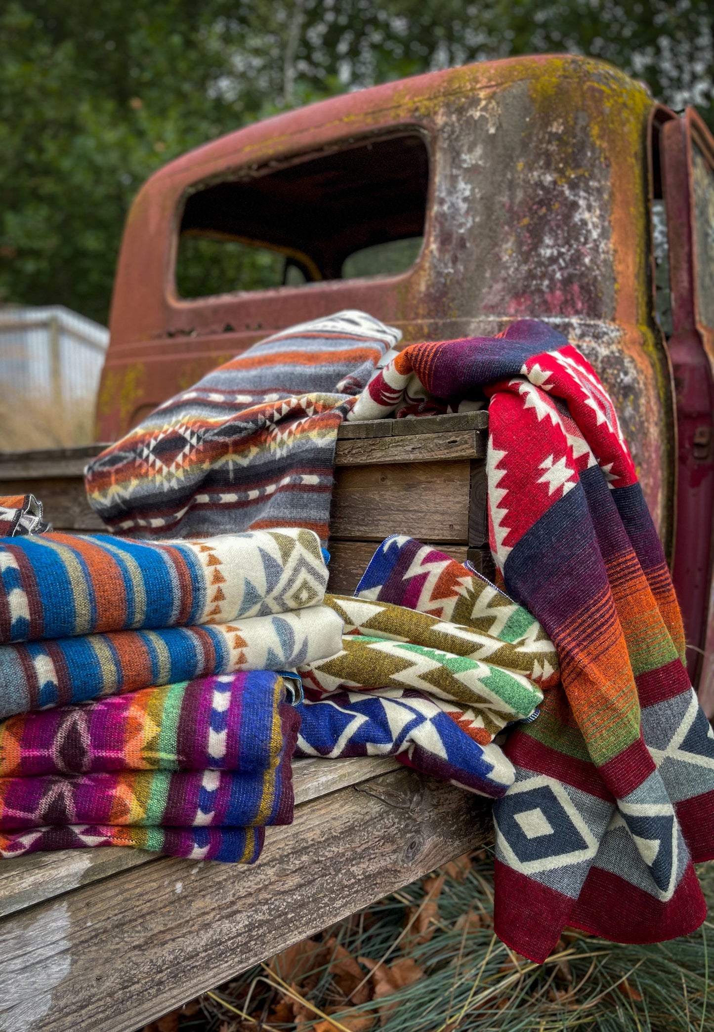 Prism Peaks Blanket