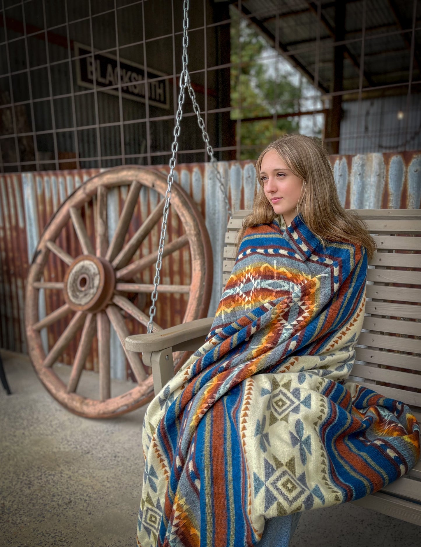 Andean Geo Blanket