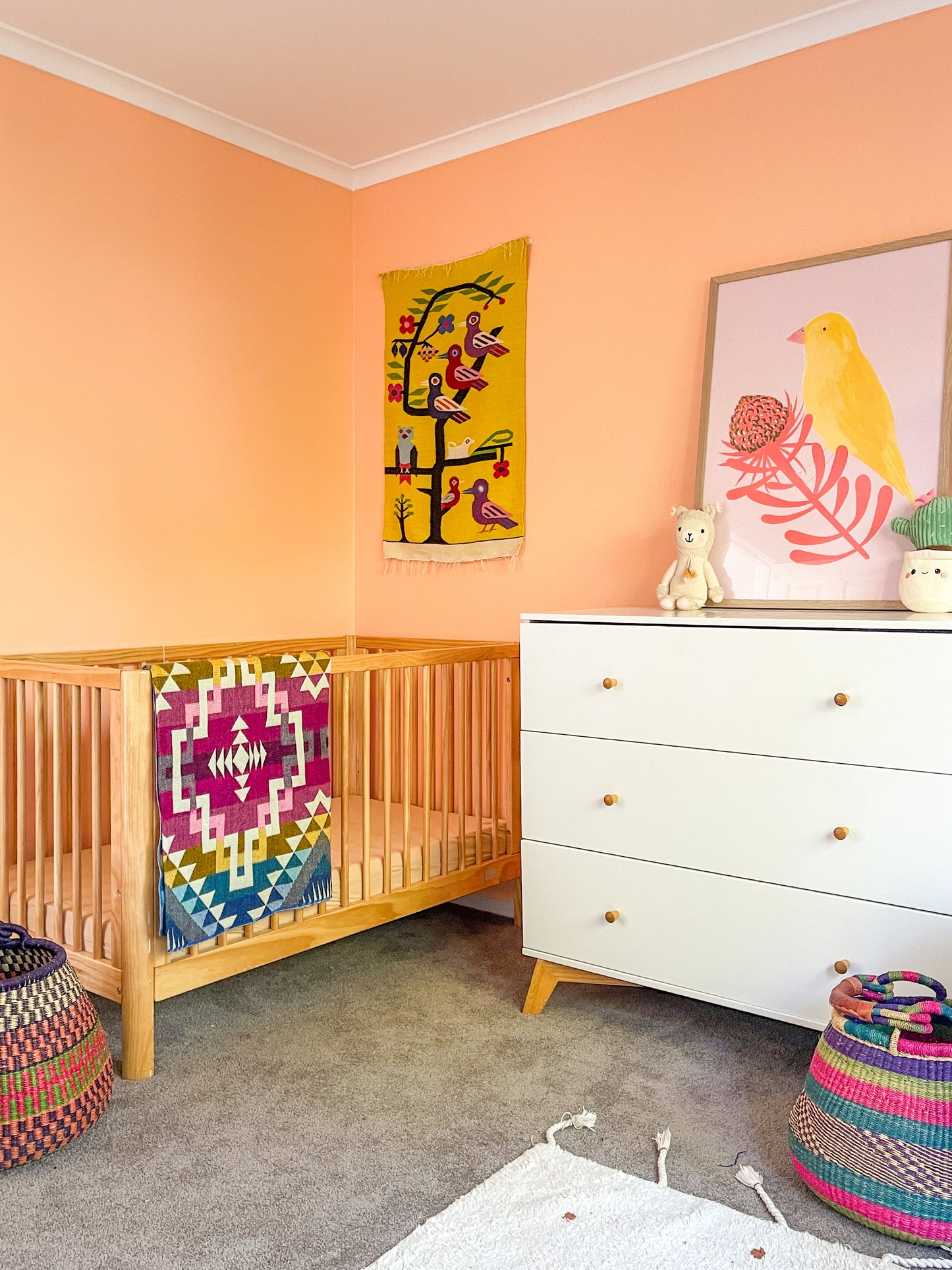 Serenity Magenta Blanket