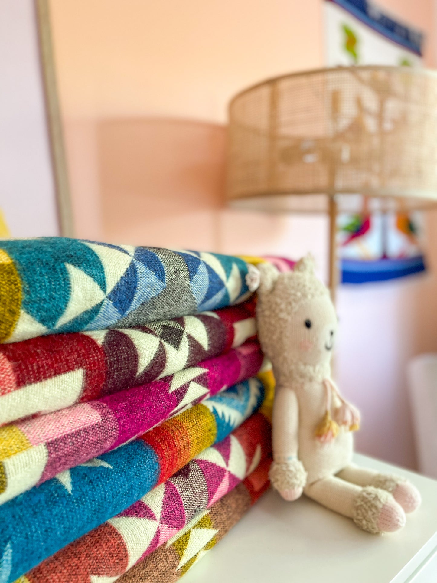 Serenity Magenta Blanket