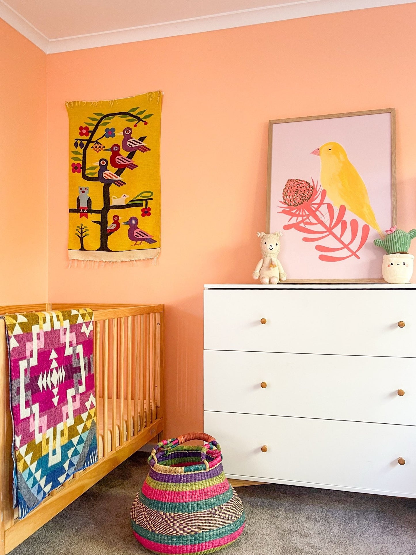 Serenity Magenta Blanket